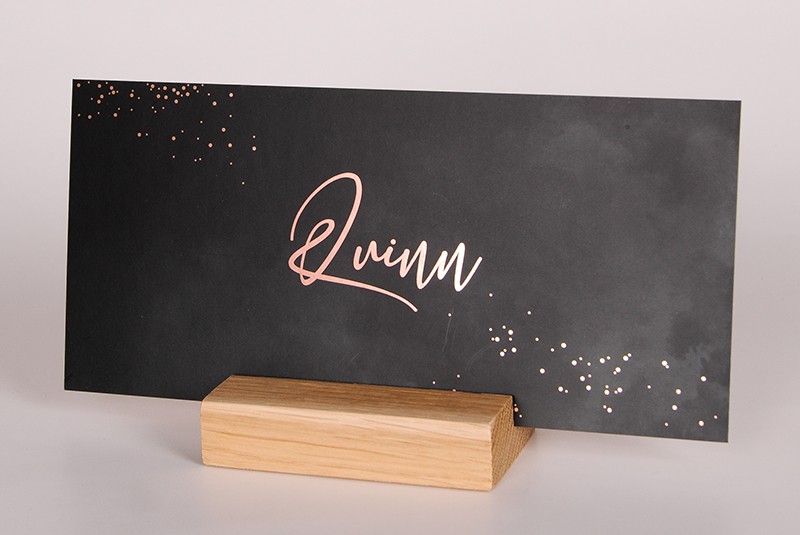 Geboortekaartje foliedruk - Tabdesign - Magali Casalin - Aalst