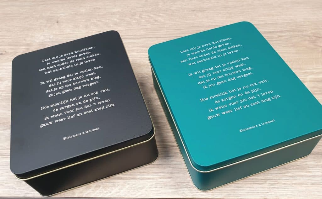 GroenDruk - bedrukken metalen dozen